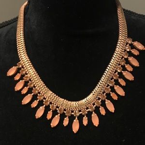 Pink gold with pink stones